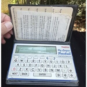 Franklin HR-61 Big League Baseball Pocket Digital Encyclopedia 1992 -S31
